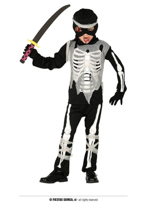 Skeleton Ninja Costume — Party Britain