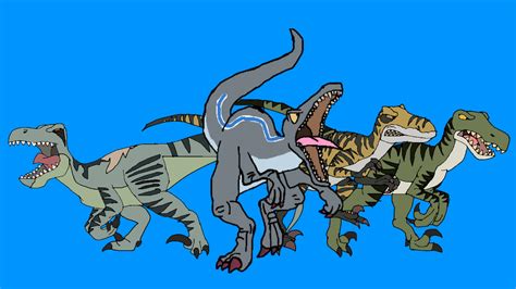 The Best Raptor Squad Jw Horrid Henry Style By Francoraptor2018 On Deviantart