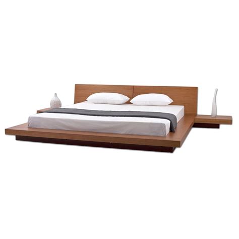 Things to consider while buying modern king size bedroom sets, title: Fujian 3-piece King-size Platform Mid-century Style ...