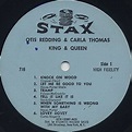 Otis Redding, Carla Thomas / King & Queen (LP), Stax | 中古レコード通販 大阪 Root ...