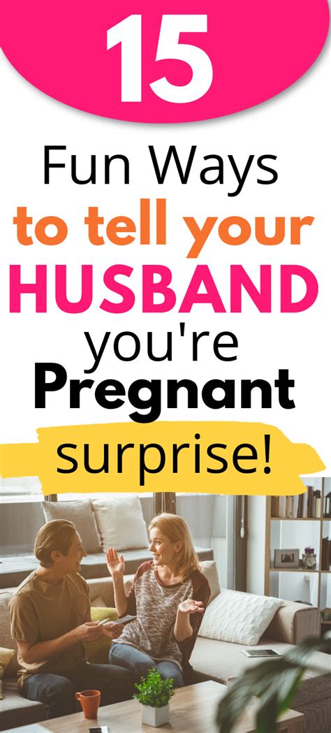 15 Surprise Pregnancy Announcement Ideas To Tell Your Husband The News