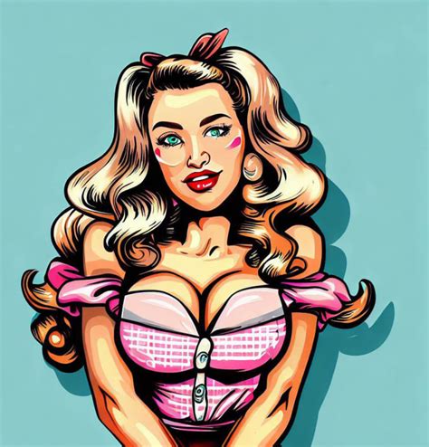 Create A Cute And Sexy Pin Up Pinup Girl By Moneetseoce Fiverr