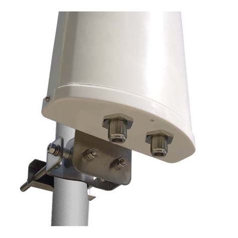 24 49 58 Ghz Dual Feed Dual Band 90 Degree Sector Panel Antenna