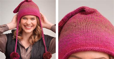 Knit Hat With Ear Flaps Pattern Free Mikes Nature