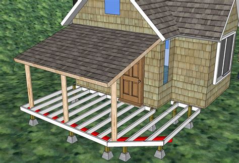 How To Build A Front Porch With Roof Kobo Building