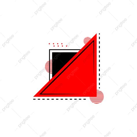 Gambar Vektor Label Kotak Teks Bentuk Geometris Abstrak Pola Bentuk