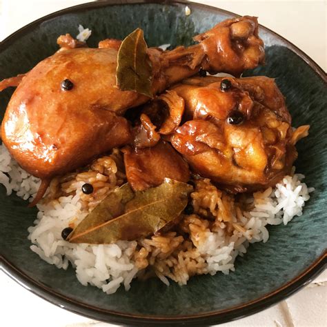 [homemade] filipino chicken adobo r food