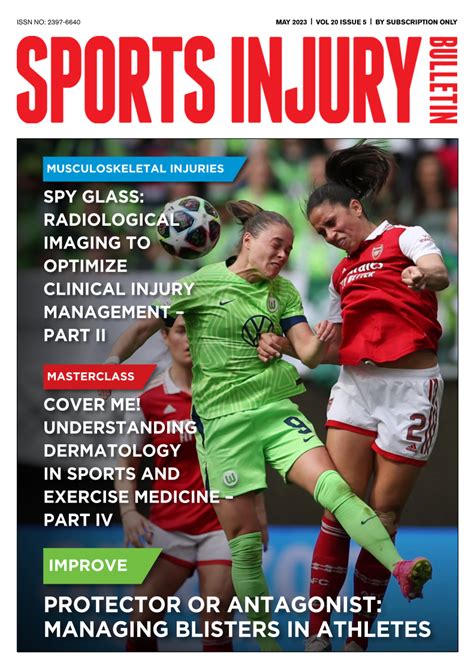 Sports Injury Bulletin Issue Library Sports Injury Bulletin Vol 20