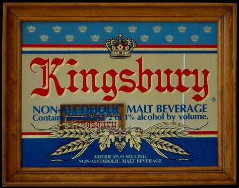 Kingsbury Non Alcoholic Brew Mirror