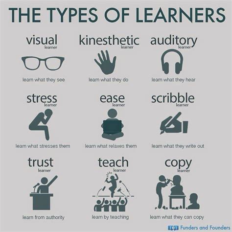 Infographic The Types Of Learner