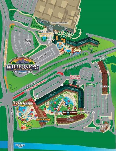 34 Wilderness Resort Wisconsin Dells Map Maps Database Source