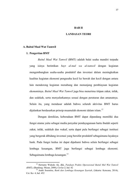 The aim of the study was to examine the role of baitul mal wat tamwil (bmt) on poverty empowerment in demak, central java, indonesia. Regulasi Baitul Mal Wa Tamwilatau Bmt - Penerapan Asas ...