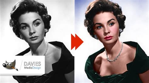 How To Colorize Black And White Photos With Gimp Davies Media Design