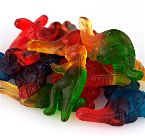 Gummy Dinosaurs Gummies Chocolates And Sweets