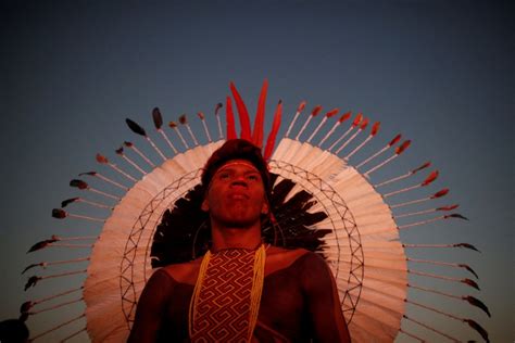 Photos Indigenous March In Brazil To Demand Land Protection Indigenous Rights News Al Jazeera