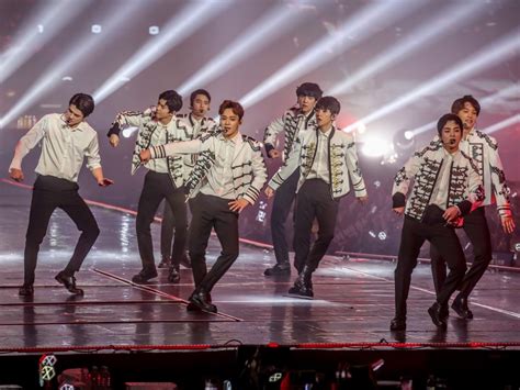 Let's always stay together and support them ❤. EXO shows off their "Power" at sold-out concert in ...