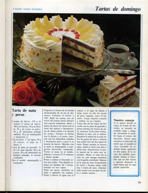 El Gran Libro De La Reposteria Everest Old Recipes Vintage Recipes