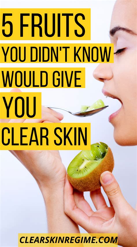 5 Fruits That Give You Clear Skin In 2021 Foods For Clear Skin Food