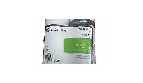 Glacier Bay Drinking Water 6 Month Replacement Filter Set 2 Pack