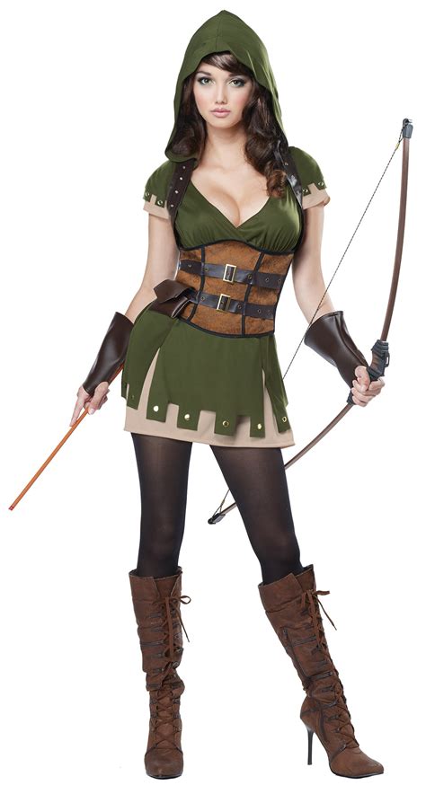 Womens Miss Robin Hood Costume Funtober