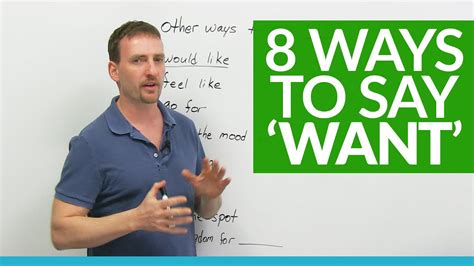 Is something dull such as, i'm good or i'm fine or i'm alright. Improve Your English Vocabulary: 8 ways to say 'WANT ...
