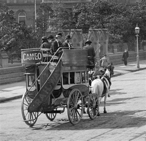 Horse Drawn Bus Have A Look At The Bus From The 1890s