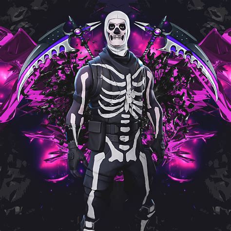 Fortnite is a registered trademark of epic games. Skull Trooper, Fortnite Battle Royale, 4K, 3840x2160, #54 ...