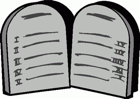 Download these amazing cliparts absolutely free and use these for creating your presentation, blog or website. The Ten Commandments Clip Art - Cliparts