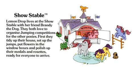 My Little Pony Fact File Show Stable