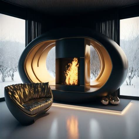 10 Strangest Futuristic Fireplaces Youve Seen