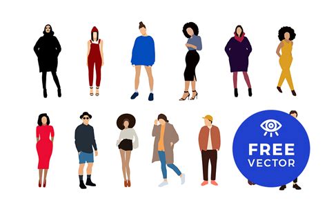 Free Flat Characters Illustration On Behance