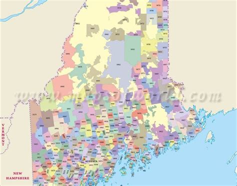 Portland Maine Zip Code Map Maping Resources