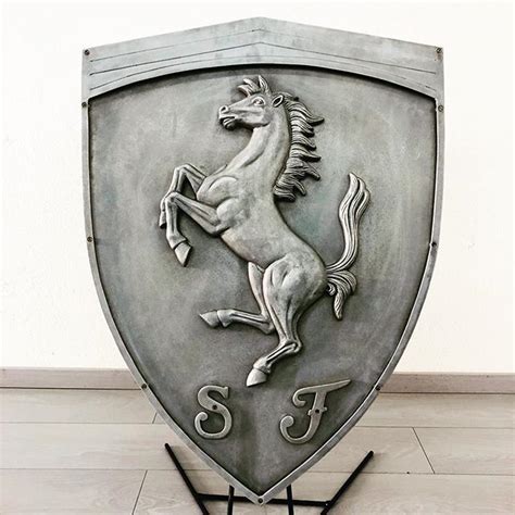 (/ f ə ˈ r ɑːr i /; Ferrari Mettalic shield #ferrari #ferrarilogo | Ferrari, Ferrari logo, Unique items products