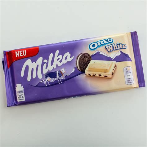 Milka Oreo White Is A Smooth Melting Chocolate Delight Made From