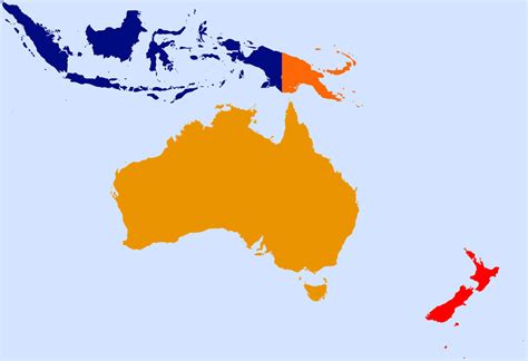 List Of Oceania Countries Facts And Flags In Alphabetical Order