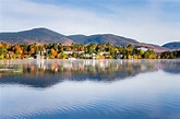 Beautiful Lake Placid in Autumn - The Whiteface Lodge
