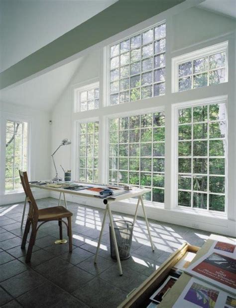 Architect Series Large Fixed Windows Contemporary Home Office San