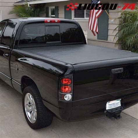 Fit For 2005 11 Dodge Dakota Crew Cab 53 Pickup Bed 3 Fold Soft