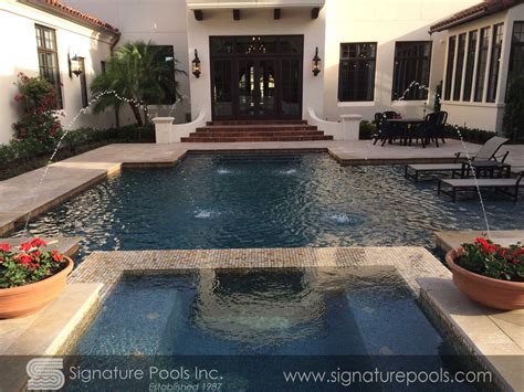 Folio Linear Pool Design Signature Pools Inc Pool Designs Pool