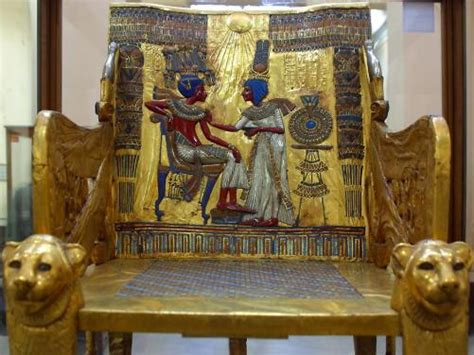 The Golden Throne Of King Tutankhamun Leonardo Paolo Lovari