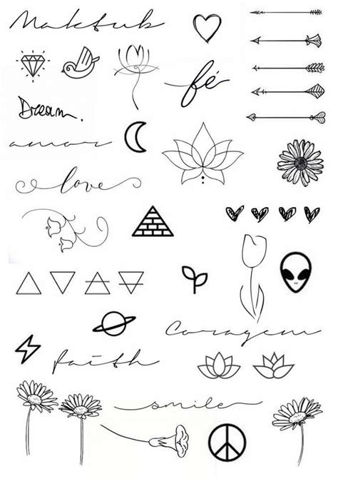 Cute Easy Tattoo Drawings Best Tattoo Ideas