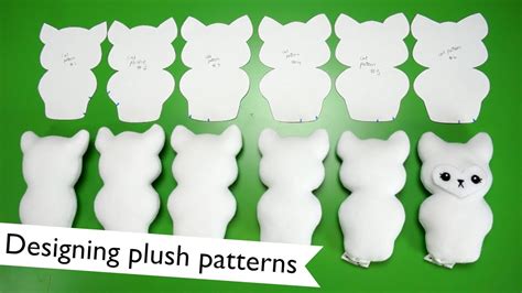 How I Design Plushie Patterns Laurenfairwx Youtube