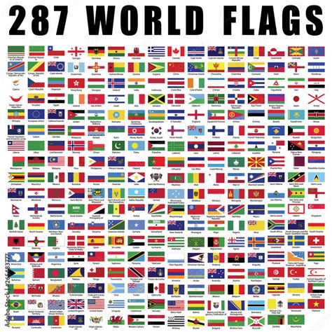 All Country Flags Svgs 248 Flags Of Nations World Clip