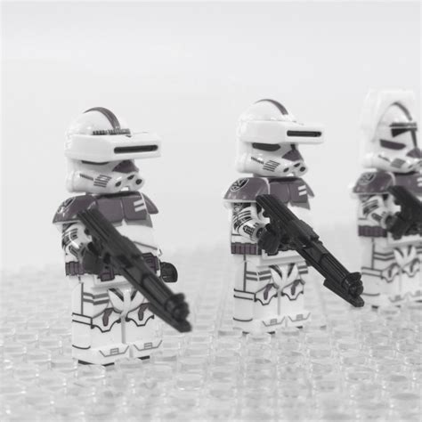 Star Wars Kamino Security Team Minifigure Set Of 5pcs With Weapons