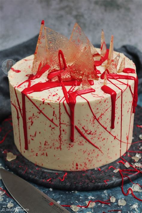 Bloody Halloween Cake Janes Patisserie