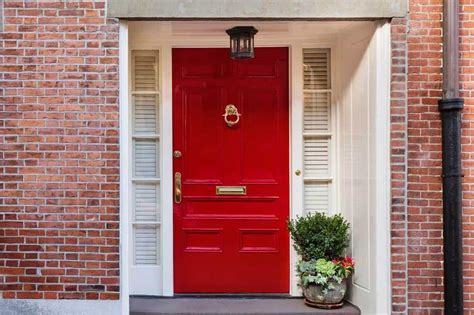 What Does A Red Front Door Mean