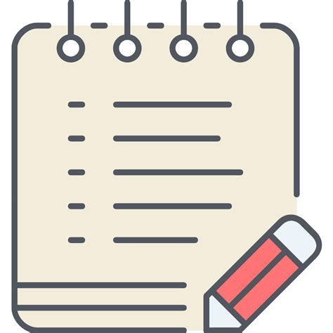 Notes Notepad Vector Svg Icon Svg Repo