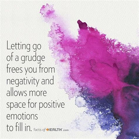 Let Go Of A Grudge Frees You