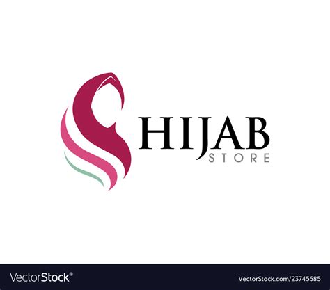 Muslimah Hijab Royalty Free Vector Image Vectorstock