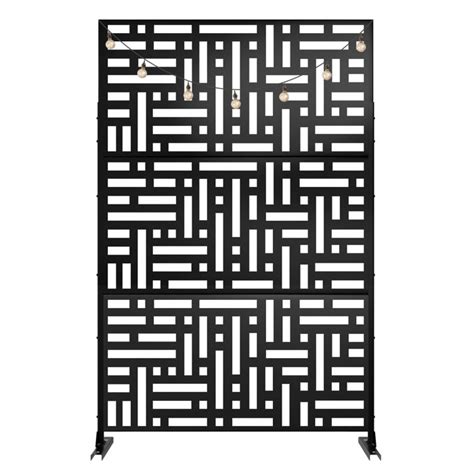 Fency 6 Ft H X 4 Ft W Laser Cut Metal Privacy Screen And Reviews